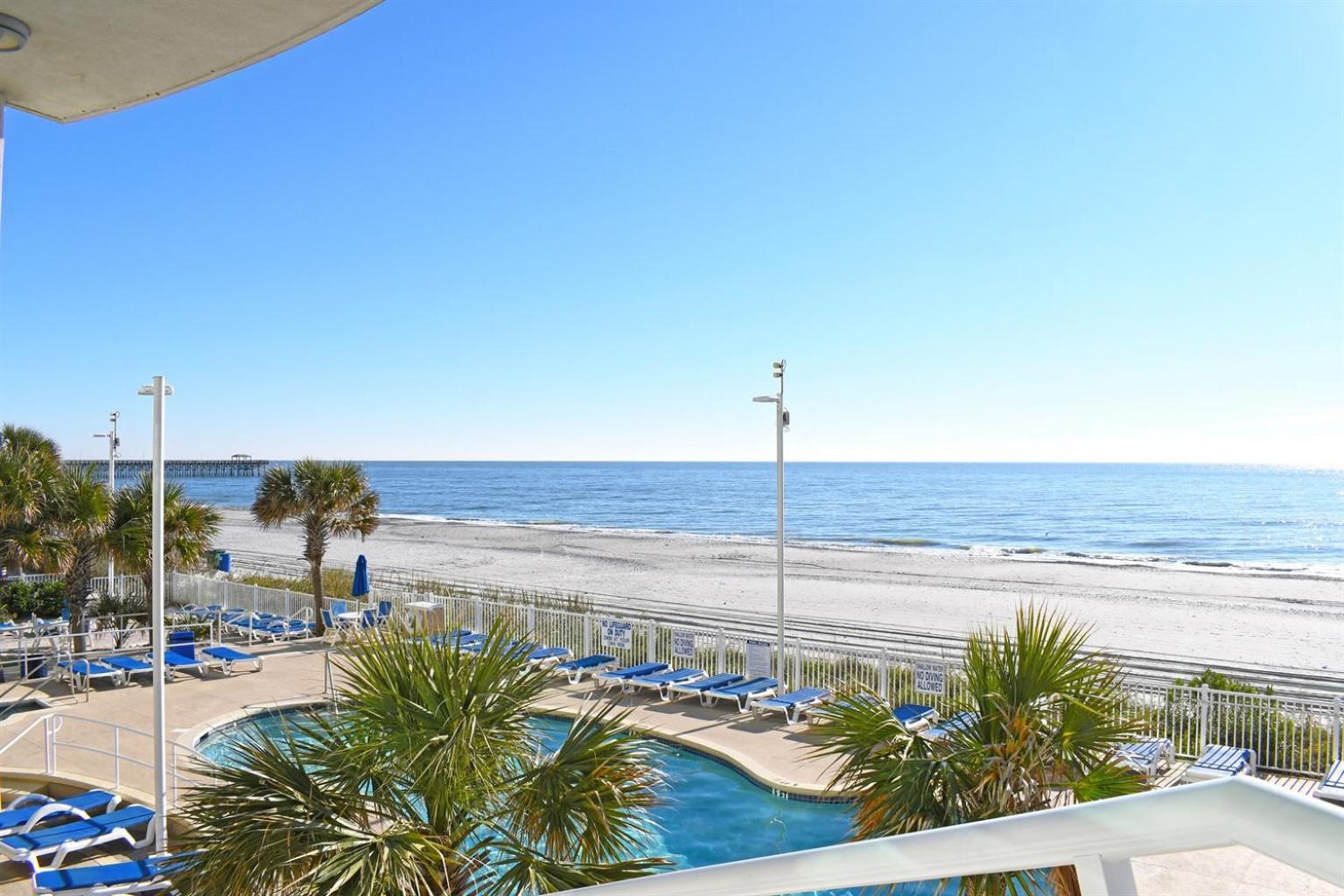 Stunning Ocean Front Views Steps To Boardwalkpier Apartment Myrtle Beach Luaran gambar