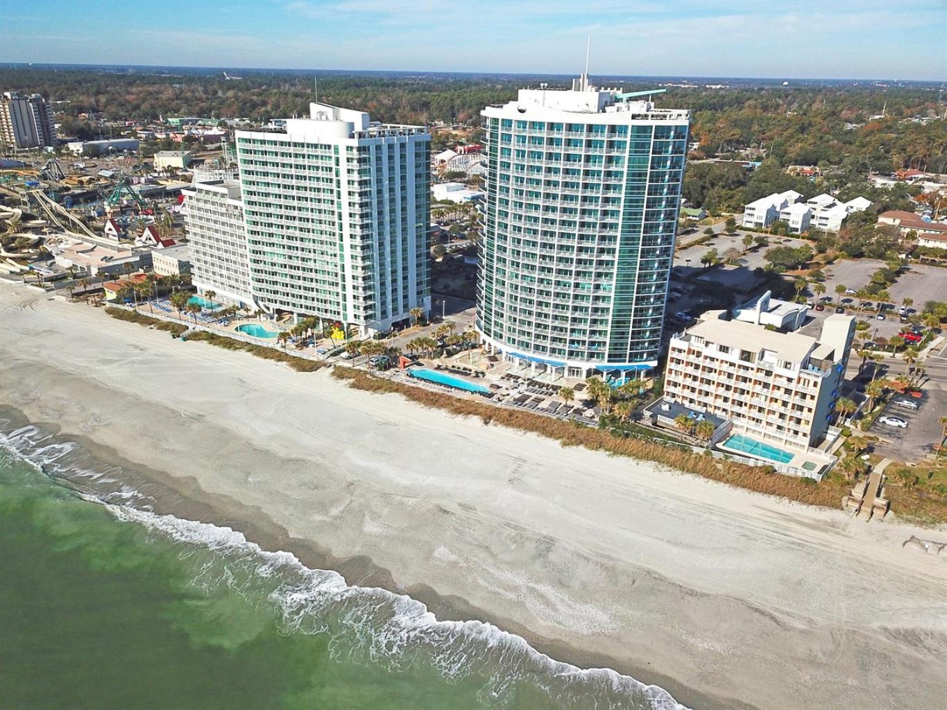 Stunning Ocean Front Views Steps To Boardwalkpier Apartment Myrtle Beach Luaran gambar