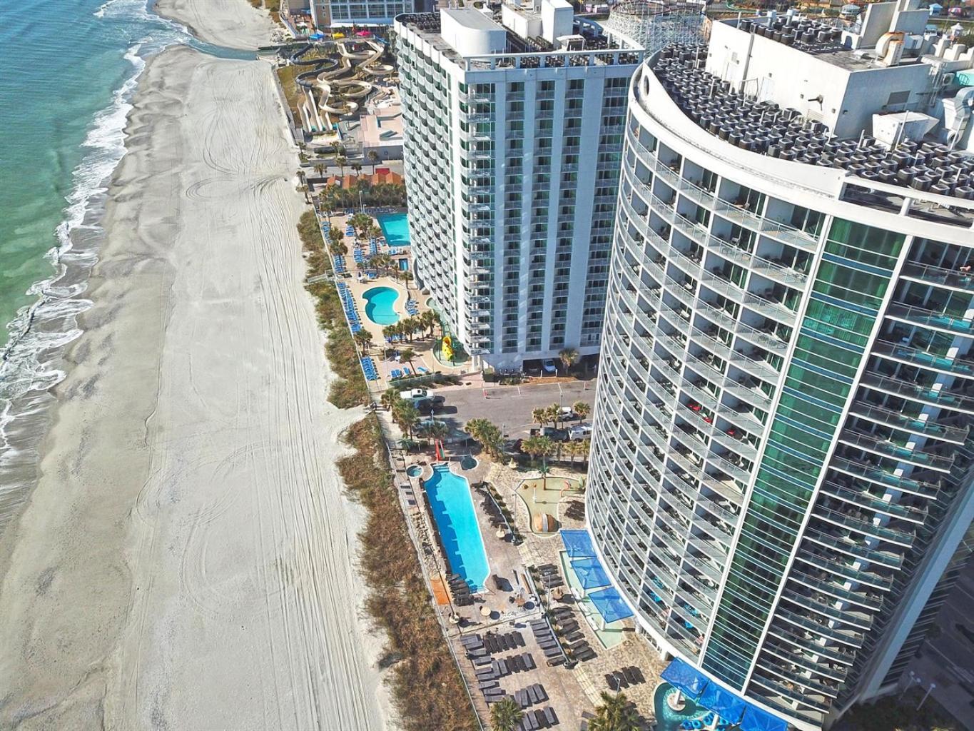 Stunning Ocean Front Views Steps To Boardwalkpier Apartment Myrtle Beach Luaran gambar